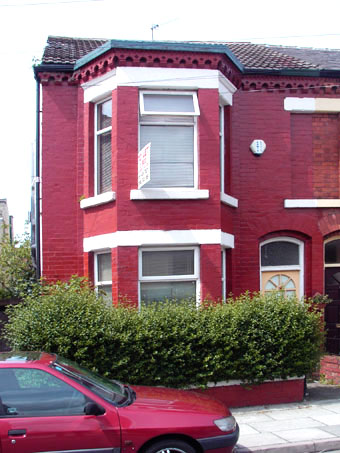 student houses in Wavertree Liverpool, Alderson Road