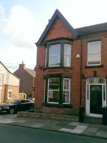 Student houses in Penny Lane area, Liverpool, Charles Berrington Road